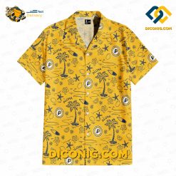 NBA Indiana Pacers Hawaiian Shirt Custom Tropical Breeze