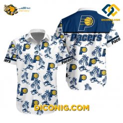NBA Indiana Pacers Hawaiian Shirt Custom Tropical Paradise