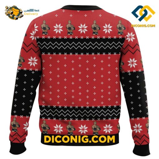 Jingle Bell Rock The Rock Ugly Christmas Sweater
