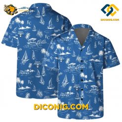 MLB Kansas City Royals Hawaiian Shirt Custom Beach Life