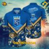 MLB Kansas City Royals Hawaiian Shirt Custom Blue & Gold Royal