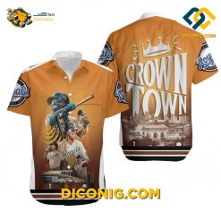 MLB Kansas City Royals Hawaiian Shirt Custom Crown Town