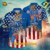 MLB Kansas City Royals Hawaiian Shirt Custom Fireworks & Stars