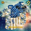 MLB Kansas City Royals Hawaiian Shirt Custom Stars & Stripes Beach