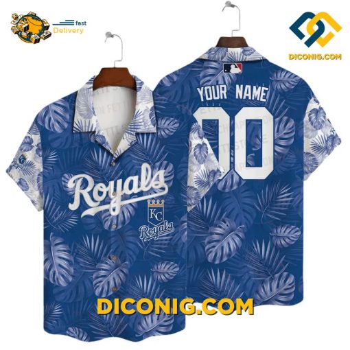 MLB Kansas City Royals Hawaiian Shirt Custom Tropical