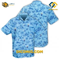 MLB Kansas City Royals Hawaiian Shirt Custom Tropical Sky