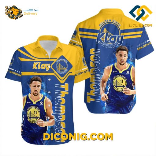 NBA Klay Thompson Golden State Warriors Hawaiian Shirt Custom