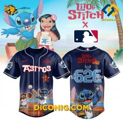 MLB Lilo & Stitch Houston Astros Epic Baseball Jersey