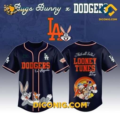 Looney Tunes Dodgers Epic Baseball Jersey