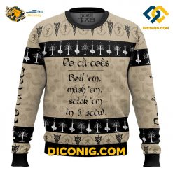 lord of the ring ugly christmas sweater