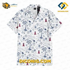 MLB Los Angeles Angels Hawaiian Shirt Custom Aloha Paradise