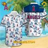 MLB Los Angeles Angels Hawaiian Shirt Custom Palm Paradise