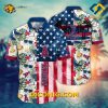 MLB Los Angeles Angels Hawaiian Shirt Custom Stars & Palms