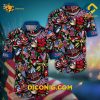 MLB Los Angeles Angels Hawaiian Shirt Custom Tiki Luau