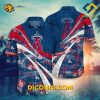 MLB Los Angeles Angels Hawaiian Shirt Custom Wave Bloom