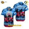 NBA Los Angeles Clippers Hawaiian Shirt Custom Tropical Sunset