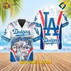 MLB Los Angeles Dodgers Hawaiian Shirt Custom Champions Collage