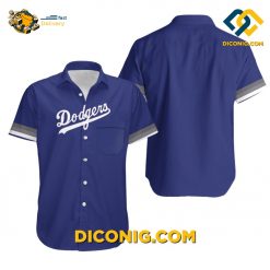 MLB Los Angeles Dodgers Hawaiian Shirt Custom Classic Blue