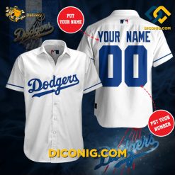 MLB Los Angeles Dodgers Hawaiian Shirt Custom Fan