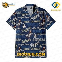 MLB Los Angeles Dodgers Hawaiian Shirt Custom Fusion