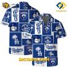 MLB Los Angeles Dodgers Hawaiian Shirt Custom Icon Block