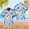 MLB Los Angeles Dodgers Hawaiian Shirt Custom Icon Stripe