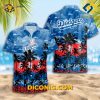 MLB Los Angeles Dodgers Hawaiian Shirt Custom Sunset Palm