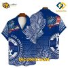 MLB Los Angeles Dodgers Hawaiian Shirt Custom Tribal Americana