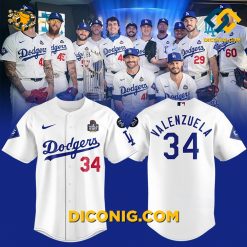 Los Angeles Dodgers MLB World Series Baseball Jersey Custom