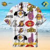 NBA Los Angeles Lakers Hawaiian Shirt Custom Bold Logos