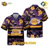 NBA Los Angeles Lakers Hawaiian Shirt Custom Floral Champs