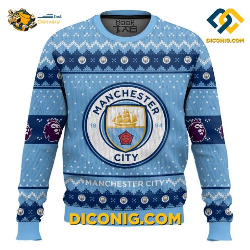 Manchester City Ugly Christmas Sweater