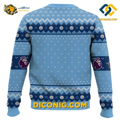 Manchester City Ugly Christmas Sweater