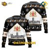 Marlboro Print Fun Christmas Ugly Sweater