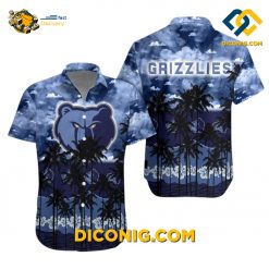 NBA Memphis Grizzlies Hawaiian Shirt Custom Coastal Breeze