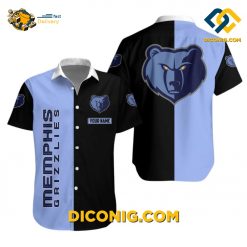 NBA Memphis Grizzlies Hawaiian Shirt Custom Dual Tone Fan