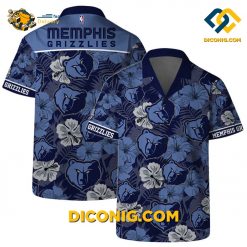 NBA Memphis Grizzlies Hawaiian Shirt Custom Floral Spirit