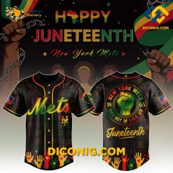 MLB New York Mets Juneteenth Freedom Baseball Jersey
