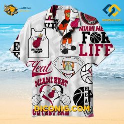 NBA Miami Heat Hawaiian Shirt Custom Fan Spirit