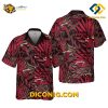 NBA Miami Heat Hawaiian Shirt Custom Fiery Leaves