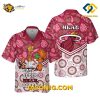 NBA Miami Heat Hawaiian Shirt Custom Mascot Eat Sleep Heat Repeata