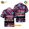 NBA Miami Heat Hawaiian Shirt Custom Neon Tropics