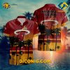 NBA Miami Heat Hawaiian Shirt Custom Sunset Palms