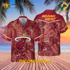 NBA Miami Heat Hawaiian Shirt Custom Tropical Vibes