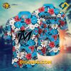 MLB Miami Marlins Hawaiian Shirt Custom Floral Paradise