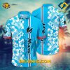 MLB Miami Marlins Hawaiian Shirt Custom Hibiscus Wave