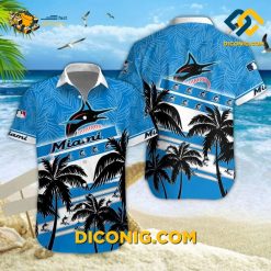miami marlins hawaiian shirt ocean breeze tropical