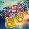 MLB Milwaukee Brewers Hawaiian Shirt Custom Fireworks Celebration