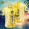 MLB Milwaukee Brewers Hawaiian Shirt Custom Hibiscus Stripe