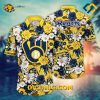 MLB Milwaukee Brewers Hawaiian Shirt Custom Summer Garden